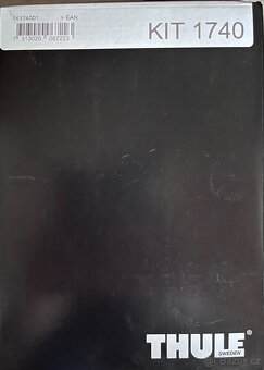 Střešní nosiče Thule na Citroën C4 - 2