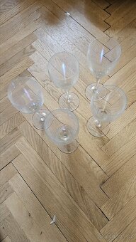 5 irisovaných skleniček - 2