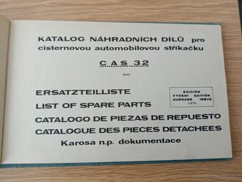Katalog dílů CAS 32 - 2
