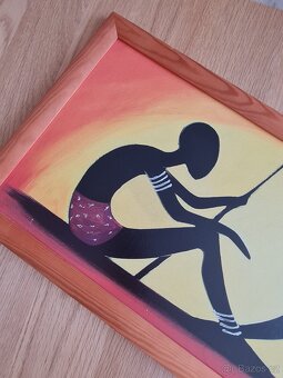 Obraz 74x34 cm motiv Afriky - 2