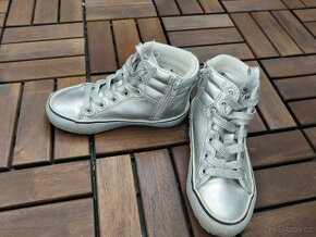 Dětské stříbrné polovysoké boty Next vel. EU 28 - 2