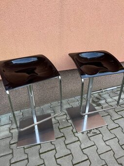 2 barové židle - 2