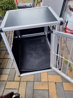 Přepravní klec pro psa box do auta - 2