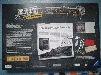 Únikovka Adventní kalendář Továrna - 2
