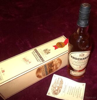Whisky KNOCKANDO 1974 - 2