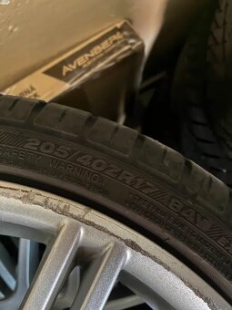 Alu kola 205/40 R17 - 2