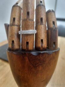 Dámský stříbrný prsten - 2