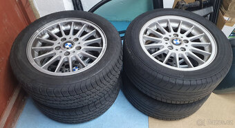 Alu kola BMW "16" se staršími pneu 225 50 16 - 2