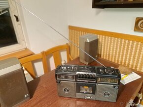 Přenosné radiokazeťáky, JVC, Grundig, Crown - 2