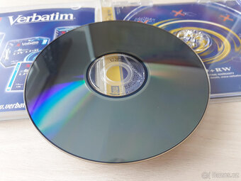 DVD+RW 4x Verbatim AZO 4,7 GB použité, funkční - 2