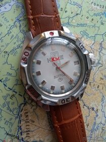 Hodinky Vostok Kamandirske (CCCP). Funkčné po servise. - 2