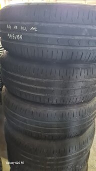 ORIG ALU AUDI A4,5X112 - 195/65/15 H ET 45 LETNÍ Č - 23 - 2