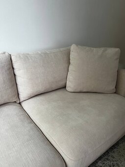 Kave Home Gala 3 seater sofa in beige, 210 cm - 2