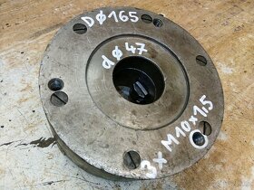 Univerzální hlava dvoučelisťová speciální D 165mm d 47mm - 2