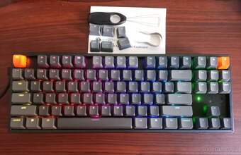 Keychron K8-Q1 Optical RGB Backlight Red Switch - US - 2