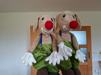 Plyšoví klaunové - zvířátka Ikea a zajíček - 2
