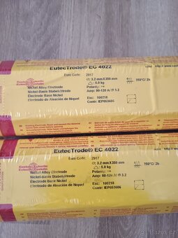 Elektroda pro slitiny NiCrFe a odlišné oceli EutecTrode EC 4 - 2