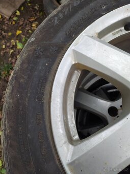 ALU disky 5x114,3 r16 a zimné gumy 215/65r16 - 2