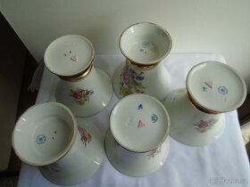 Zlacená značená váza Dux. - 2