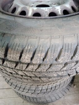 Fiat Panda - zimní sada kol + poklice - 2