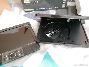 Přenosný DVD přehrávač MUSE do auta – 2 obrazovky - 2