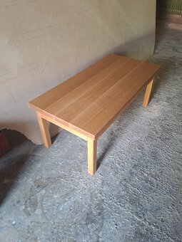 Konferenční stolek z dubu - 2