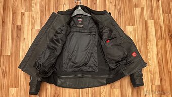 XRC Heilig kožená bunda na moto XL 54 blk/grey - 2