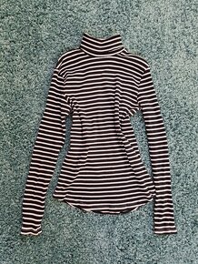 Dívčí pruhované tričko Zara vel. 164 - 2