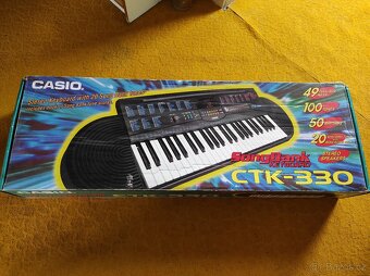 Elektrické klávesy Casio CTK 330 - 2