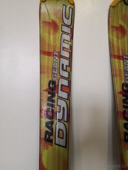 Dětské lyže, Racinggeant Dynamic, delka 123 cm - 2