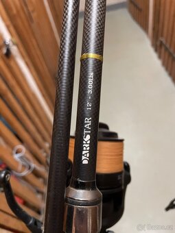 Kaprové pruty, přívlačový prut - 2