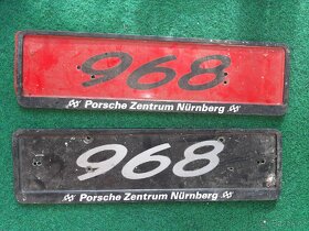 Porsche 968 (rámečky spz) - 2