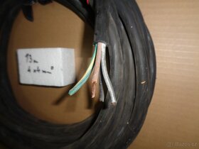 Venkovní gumový kabel 4 x 4 mm/ 13 m - 2