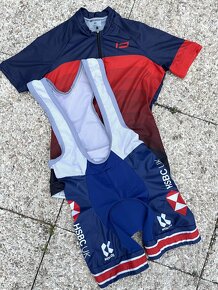 Dětský cyklo komplet, dres, kraťasy vel. 146 - 2