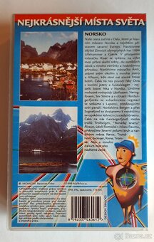 Videokazeta VHS Norsko z edice Nejkrásnější místa světa orig - 2