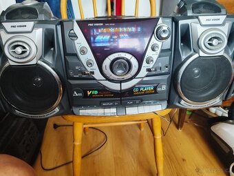 Hifi věže 2ks a rádio přenosné - 2