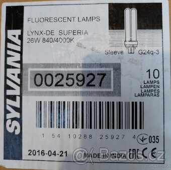 13ks PHILIPS 26W840 1800lm lampa 4pin NOVÁ - 2