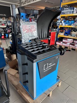 Automatická vyvažovačka kol s brzdou, LASER - 2