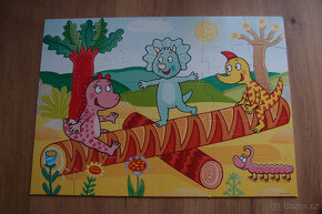 4x puzzle velké dílky - 2