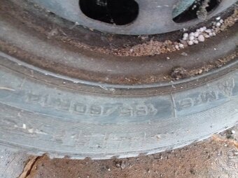 Plechova kola+ pneu 4x108 - 2