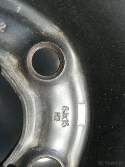 Plechové disky 6Jx15, Škoda Fabia - 2