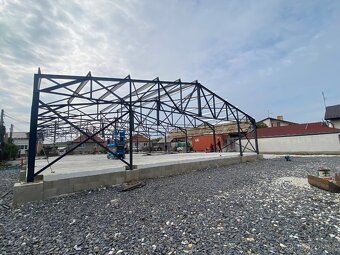 OCELOVA KONSTRUKCE HALY- MONTOVANÁ HALA15x30x6m - 2