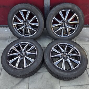 19"-LETNÍ OBUTÁ ALU KOLA 5x114.3 MAZDA CX5+ČIDLA - 2