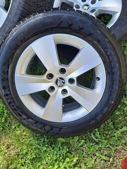 Alu kola 5x112 originál Škoda Superb, Octavia - 2