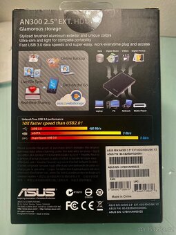 Externí HDD 500 GB ASUS AN300 2.5” - 2