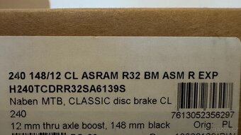 DT Swiss 240 - zadní, přední, sram 12s, shimano 12s - nové - 2