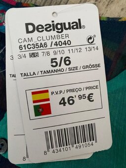 Krásná nová dívčí blůzka Desigual vel.110/116 - 2