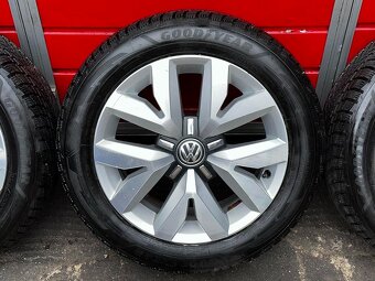 Original 3x ALU kolo VW Brighton 16" 6,5J ET48 pneu 205/55/ - 2