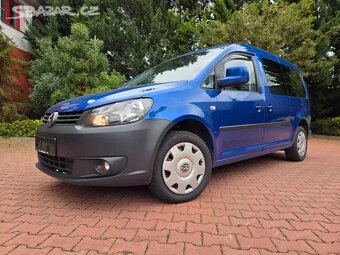 VW Caddy Maxi Roncalli 7.míst,1.maj.serviska,tažné - 2