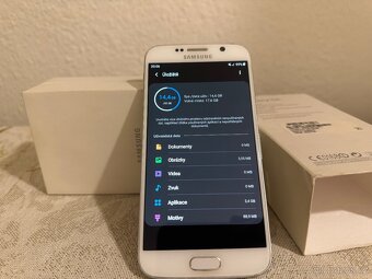 (Prodáno ❌💰) Samsung Galaxy S6 White Pearl 32GB - 2